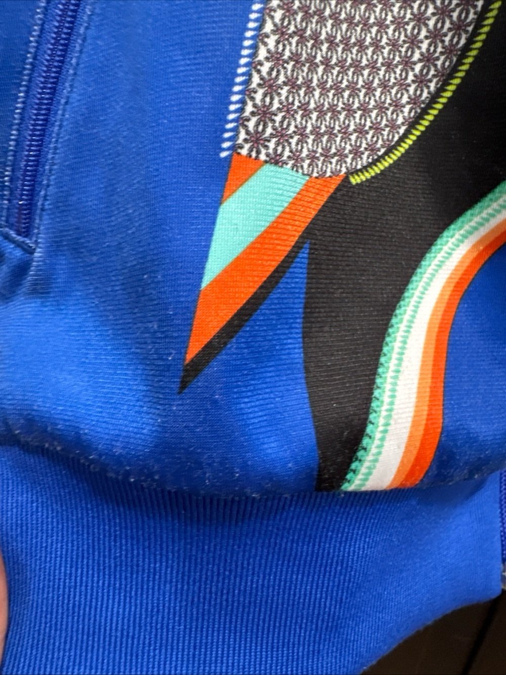 Rare Adidas Originals x The FARM Company Toucan Track Jacket - Tucanário Blue s - Picture 4 of 6
